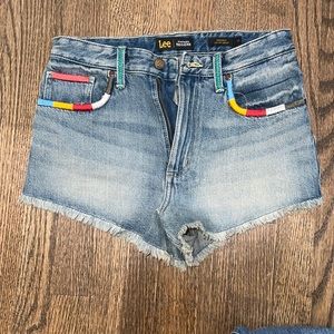 Free People Jean Shorts, Size 28